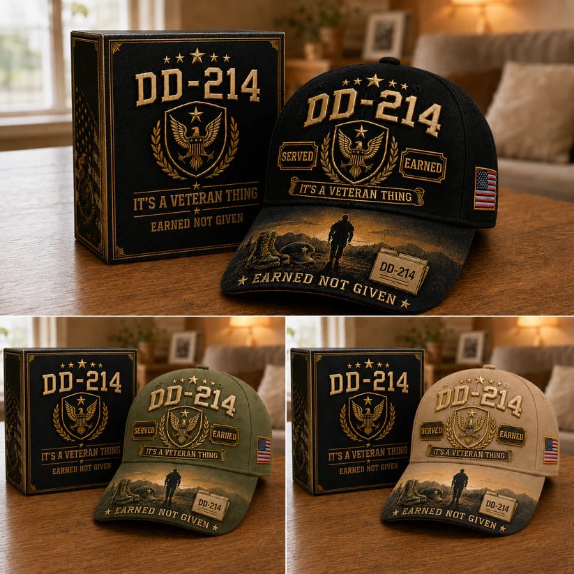🔥LAST DAY 50% OFF - 🇺🇸 DD-214 Served Earned Commemorative Cap🧢✨(Breathable & Lightweight Comfort & Unisex Fit)