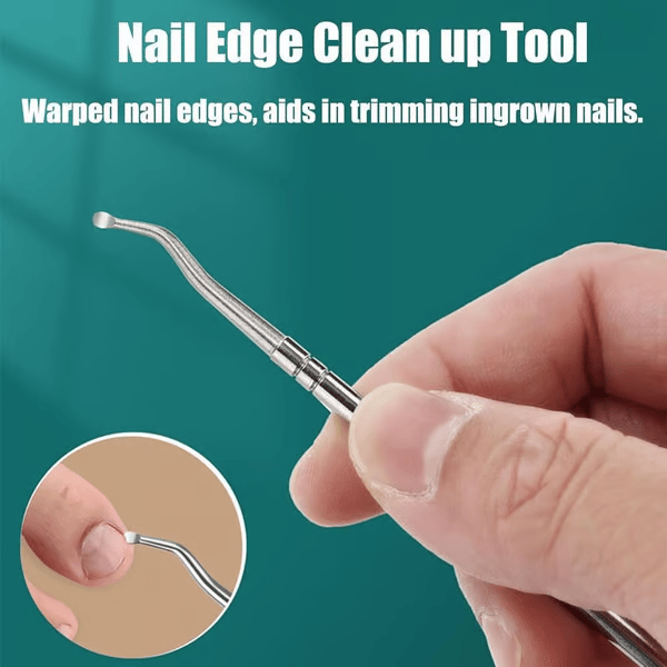 🔥Last Day Sale - Eagle Beak Angled Nail Clippers 3-Piece Set