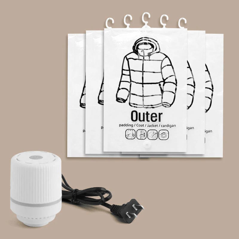 ⏳LAST DAY SALE 49% OFF!!🔥Hanging Vacuum Storage Bags