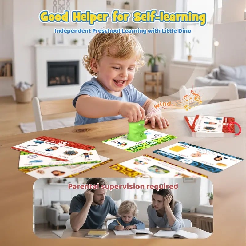 Dinosaur Talking Flash Cards
