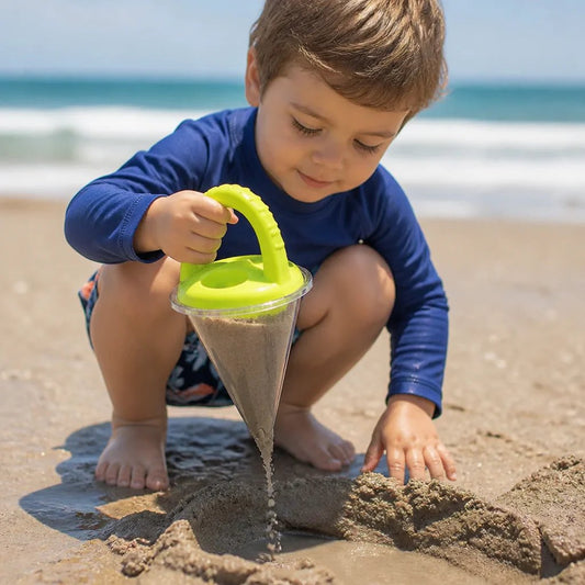 Kids Beach Sand Funnel Toy for Drawing and Pouring