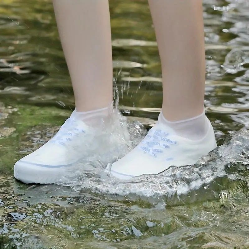 Outdoor Reusable Latex Rain Boot Covers, Waterproof, Durable, Multiple Colors Available