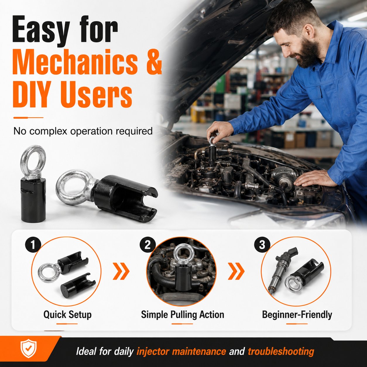 🛠️🔧 Fuel Injector Removal Puller Kit