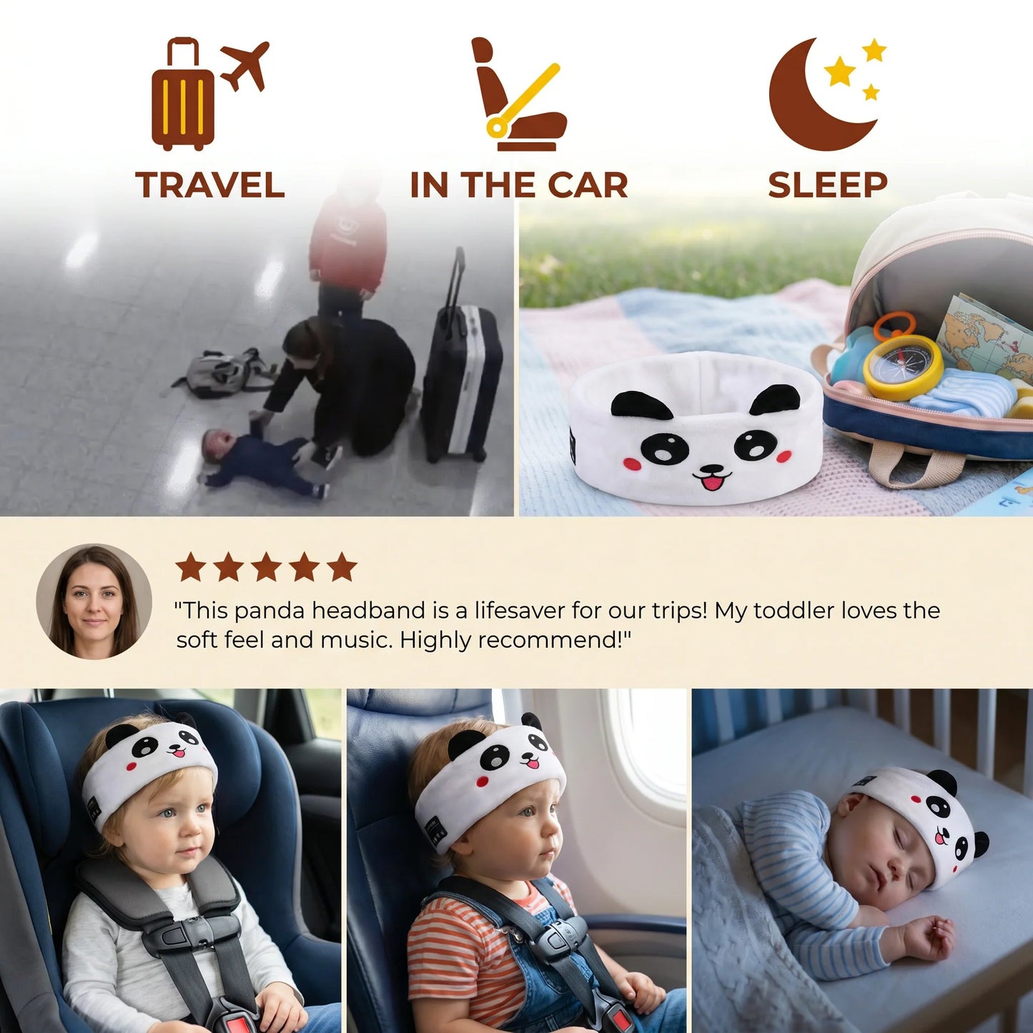 ✈️🧒 Tired of Kids Crying During Long Travel? Keep Them Calm & Asleep in Minutes! (49% OFF Today)