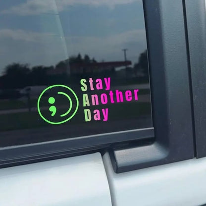 🔥LAST DAY 50% OFF - 🎗️Share Pack❤️ SAD Mental Health Awareness Car Decal (Set of 3)