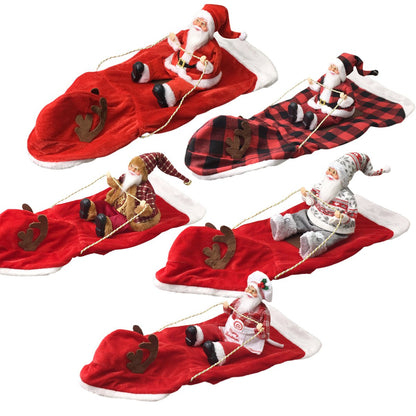 Santa Rider Pet Christmas Costume