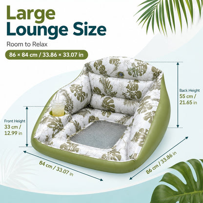 🔥HOT SALE🔥🛋️ 3-in-1 Inflatable Pool Lounge Chair