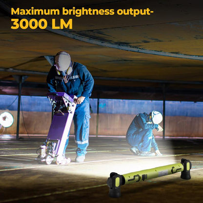 🔥Under Hood Work Light Bar, 3000LM LED Magnetic Light Bar with Hooks, 5200mAh