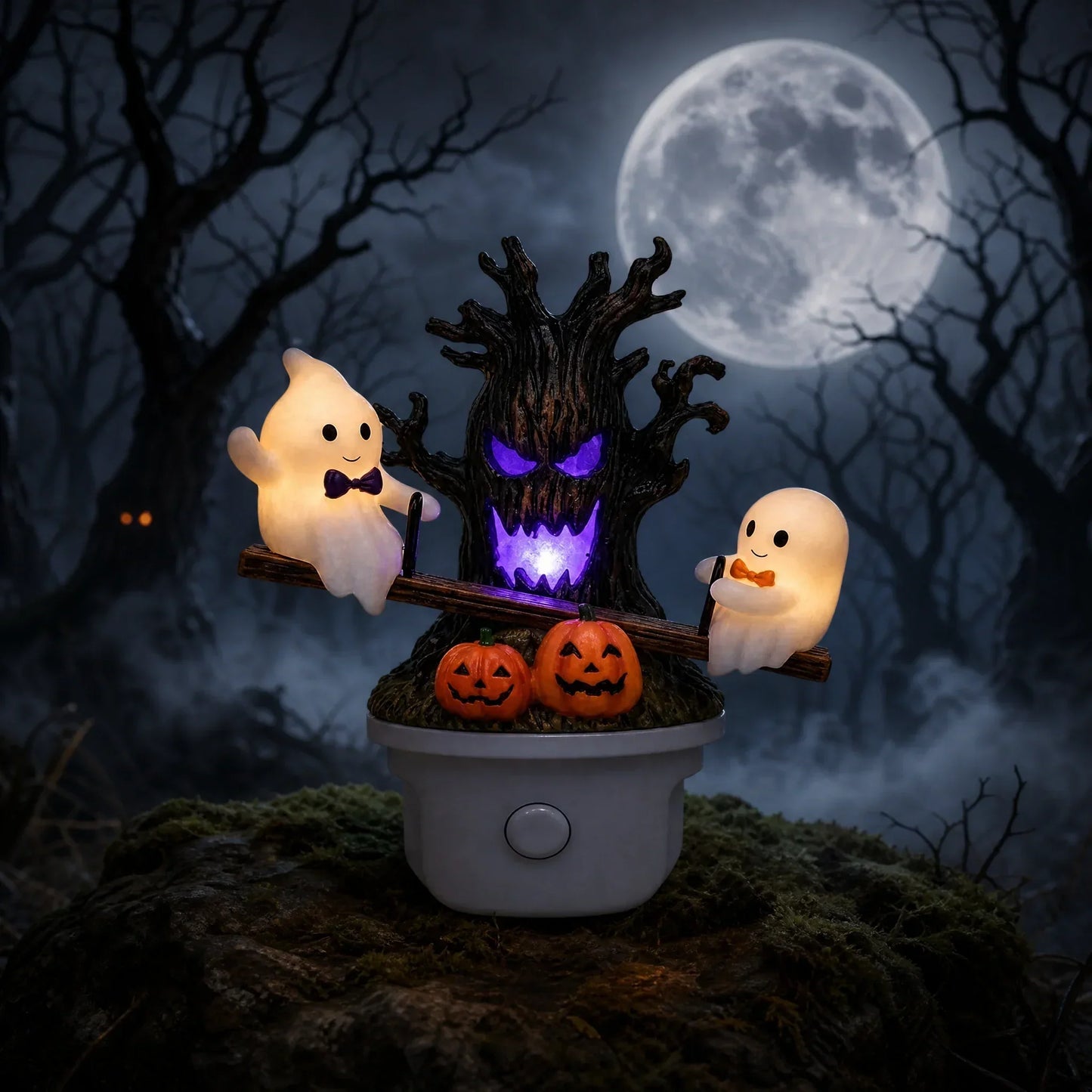 🎃Summer Sale 50% OFF🔥 - 👻 Halloween Ghost Tree LED Night Light