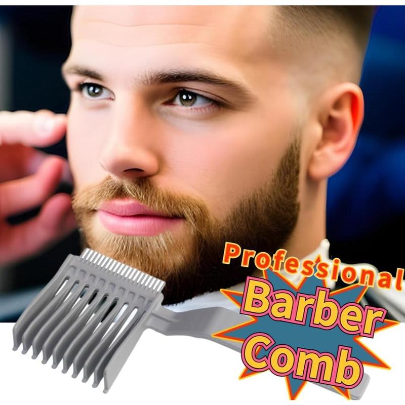 2-Pack Men's Barber Fade Combs