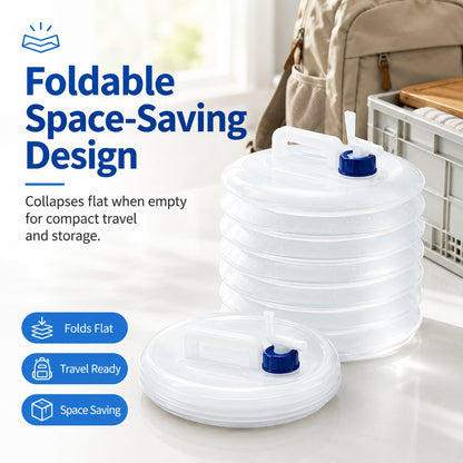 🔥Foldable Water Container with Spigot