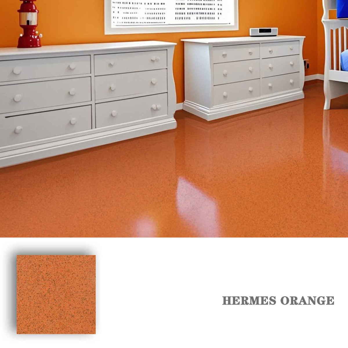 ✨ High-Gloss Self-Leveling Epoxy Floor Coating – Transform Garages, Basements, Courtyard & Workshops