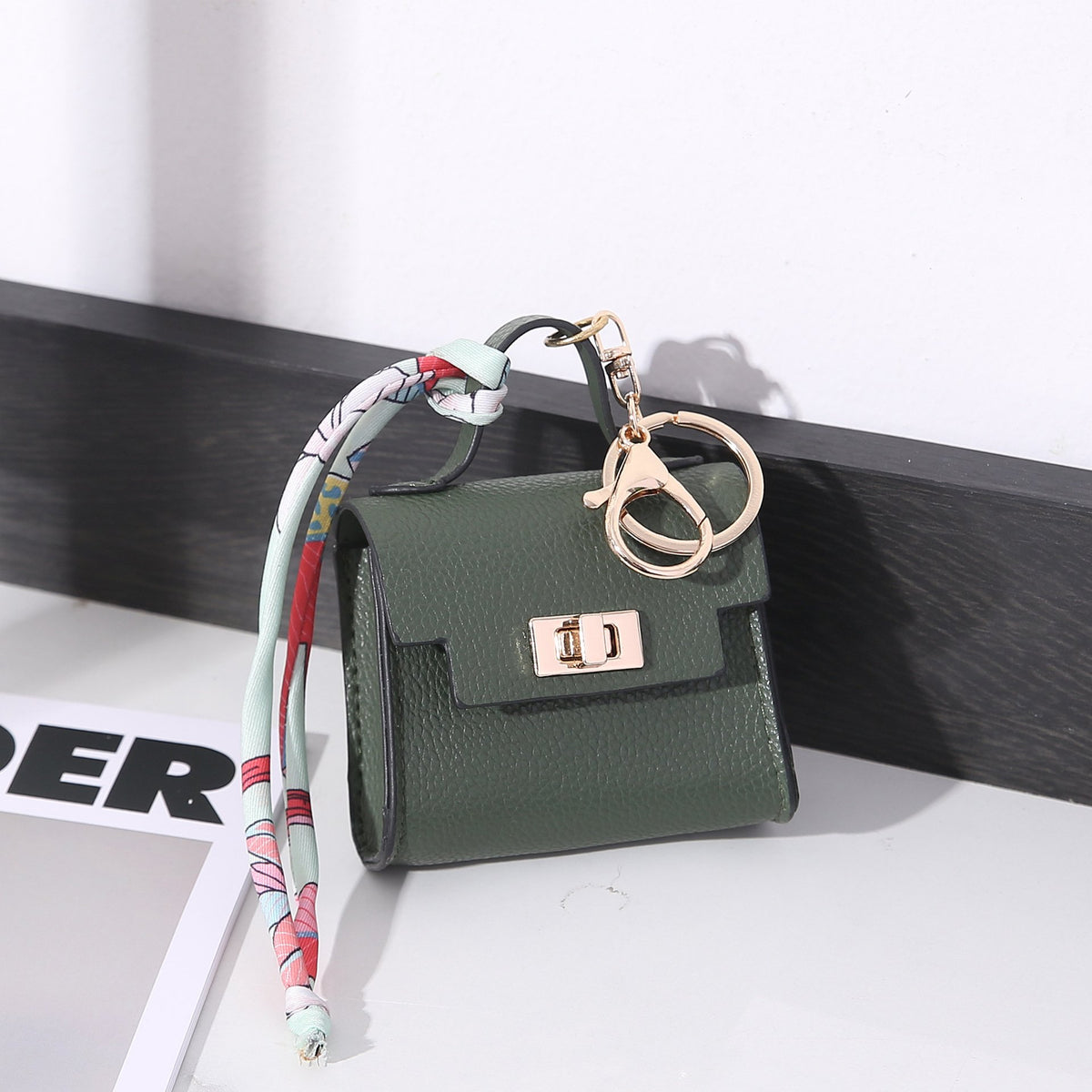 👜Mini Square Bag Pendant Keychain