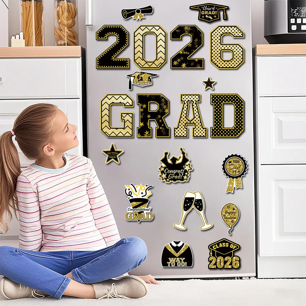 🔥20 Pcs Graduation Magnets 2026 Cruise Door Car Magnets
