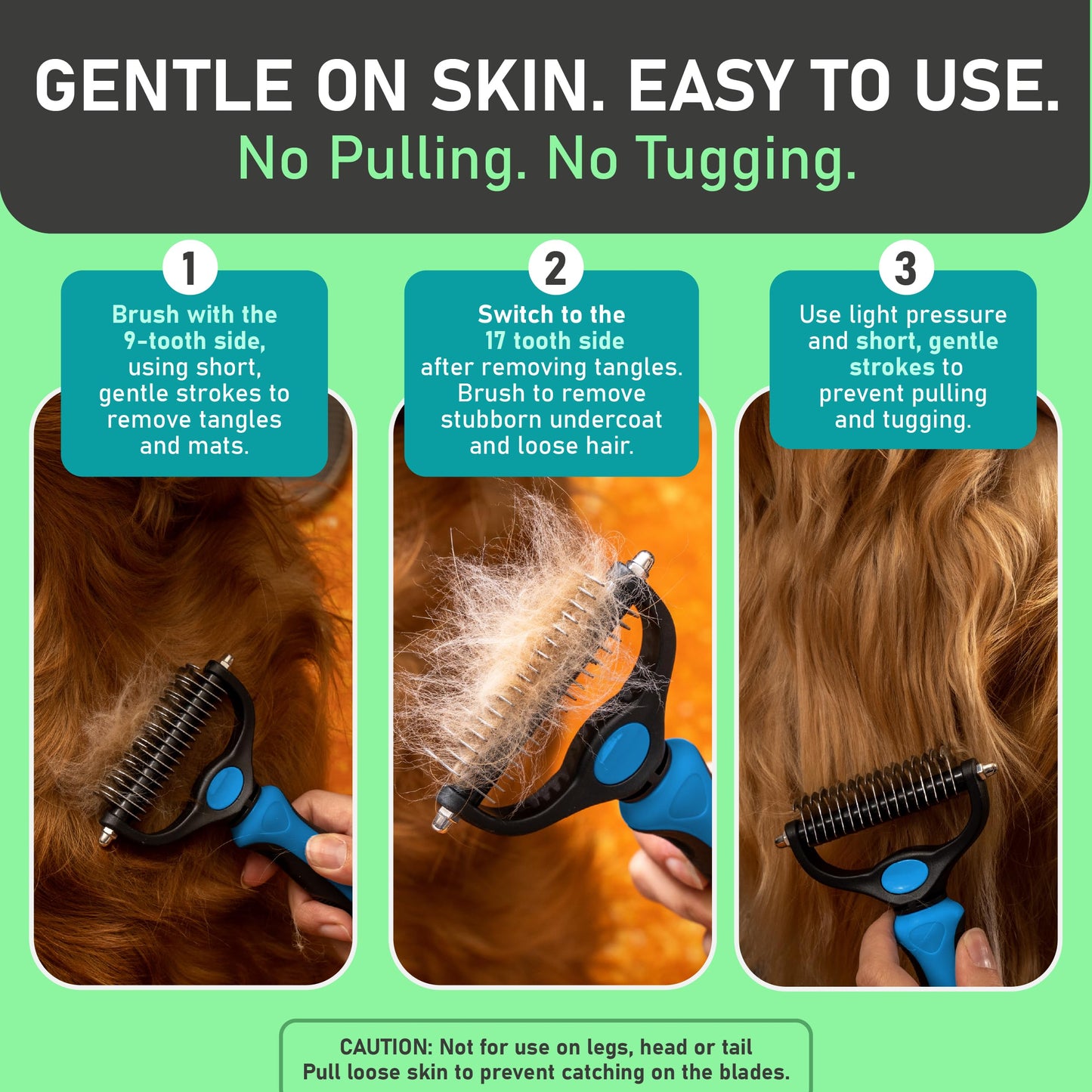 🔥Professional Double-Sided Pet Grooming Rake