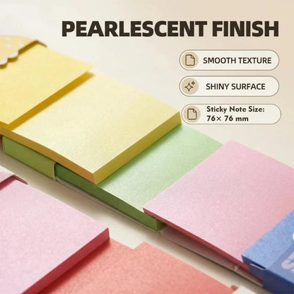 Transparent Pull-Out Sticky Notes (12 Boxes, 960 Sheets Total)