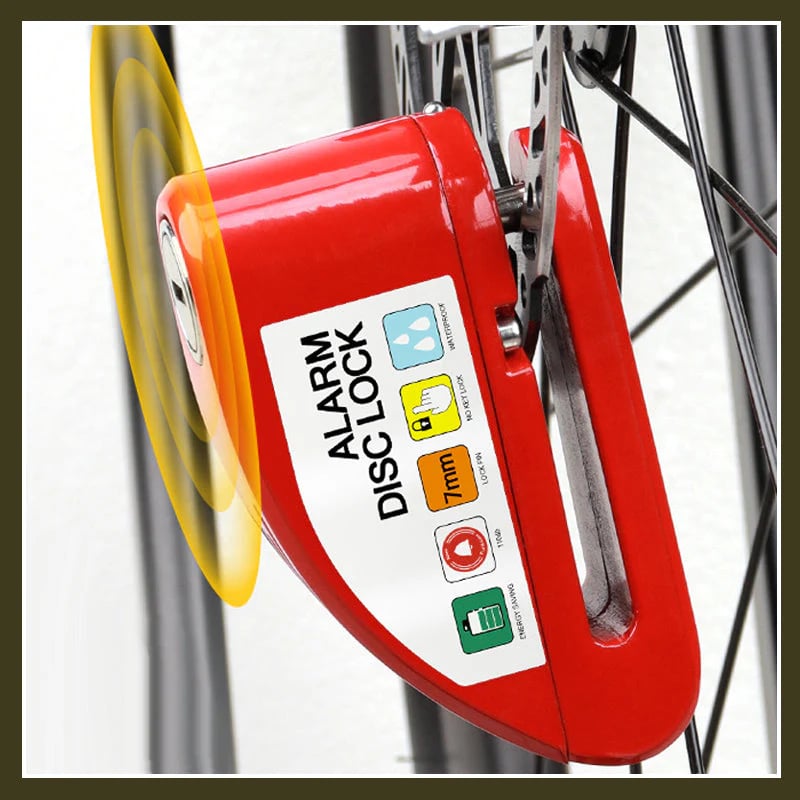 🔥Motorcycle Anti-theft Alarm Disc Lock