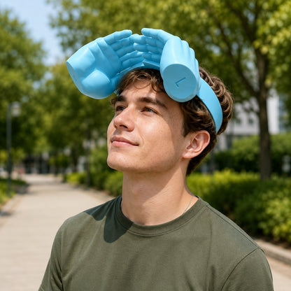 🤫Funny Headband, Quirky Headwear, Sunshade Hat, 3D Printing
