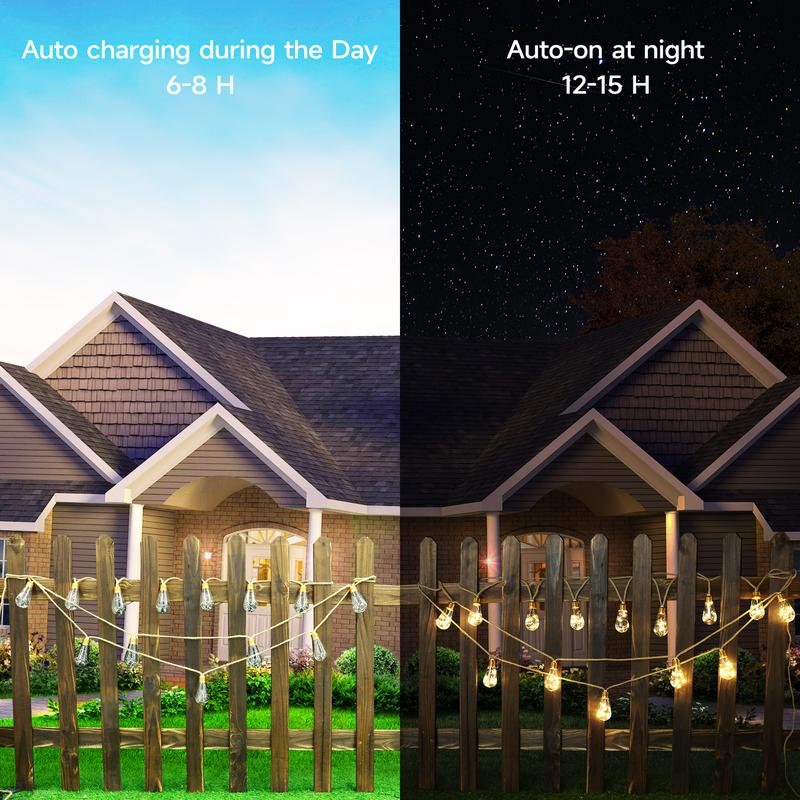 🔥Limited Time 50% Off✨Outdoor backyard solar string lights