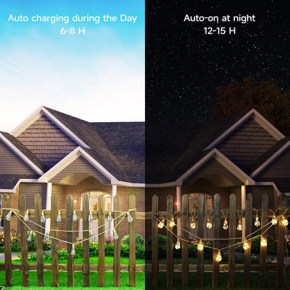🔥Limited Time 50% Off✨Outdoor backyard solar string lights