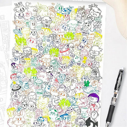 🎨 Creative Doodle Art Coloring Book