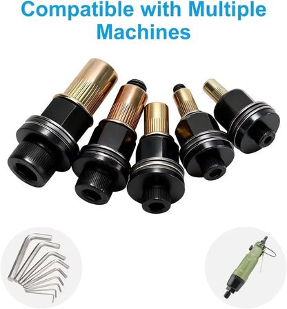 Head Rivet Nut Tool-M3 M4 M5 M6 M8 Rivnut Kit-Carbon Steel Rivnut Set