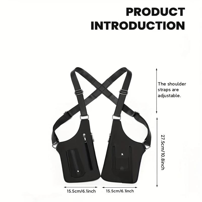 🔥2026 Hot Sale 49% OFF!🔥-Premium Leather Adjustable Underarm Shoulder Bag for Men & Women