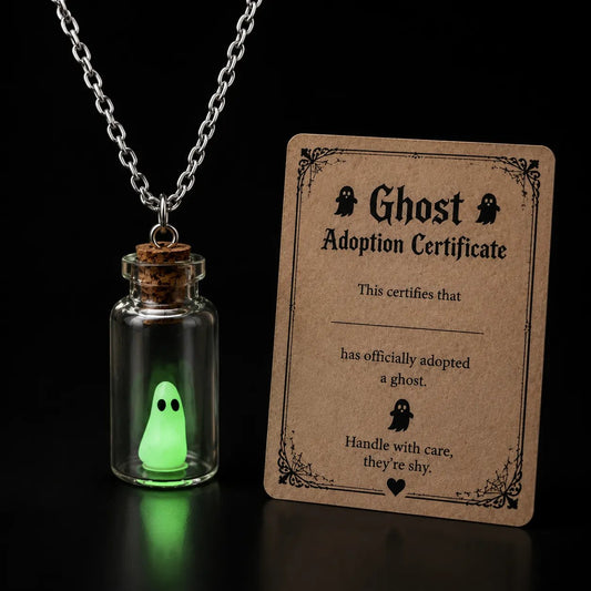 🔥 Last Day 49% OFF-Ghost Adoption Necklace