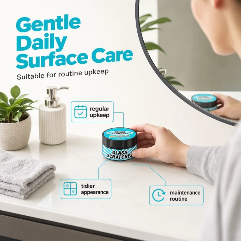 🔥HOT SALE🔥Hot Sale 49% OFF🔥 Multi-Purpose Glass Scratch Repair Paste – 30g, for Windows, Mirrors & Car Glass 🪟