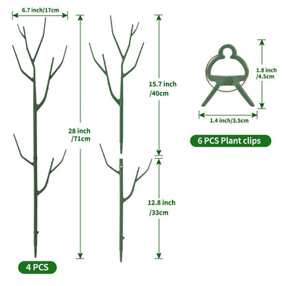 🔥Adjustable Plant Support Stakes – Easy Climbing Support for Indoor & Outdoor Plants