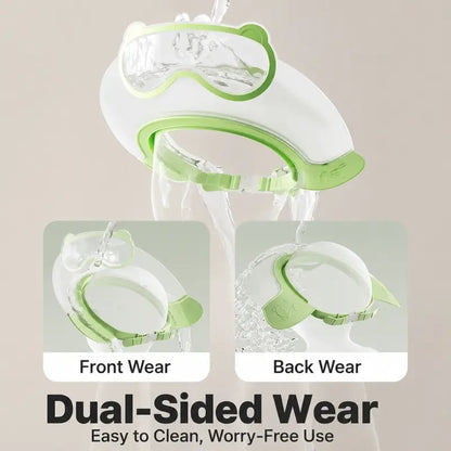 ✨ 2026 Upgrade Transparent Baby Shower Cap | Adjustable Eye & Ear Protection Bath Visor