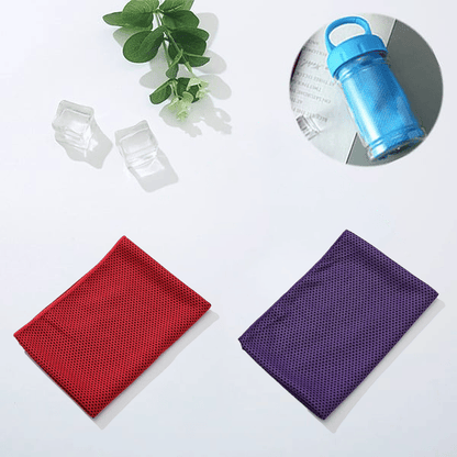 🌞Cooling Bottle - Cold Sweat Towel You Can Use Anywhere, Anytime! Reusable Soft Absorbent Cooling Portable