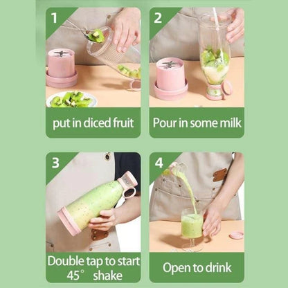 🔥#1 Bestseller - Sconto del 49%丨FreshSip Fresh Juice Portable Blender