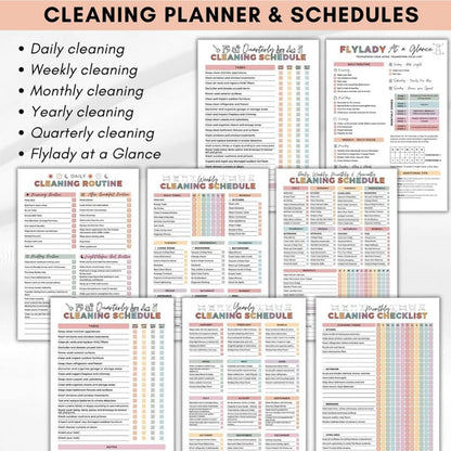 🔥Clean Routine Planner