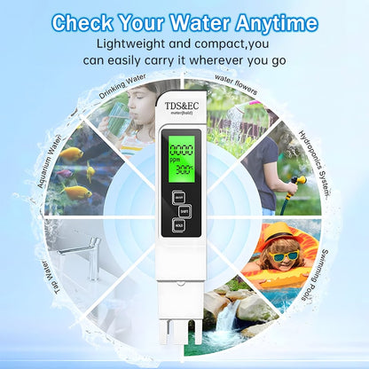 🔥Last Day 48% OFF🔥2026 All-New 4 in 1 Digital Water Tester
