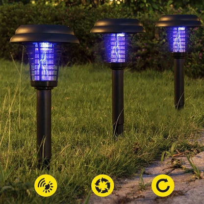 Solar Mosquito Killer Lamp | 3-in-1 Outdoor Light & Bug Zapper