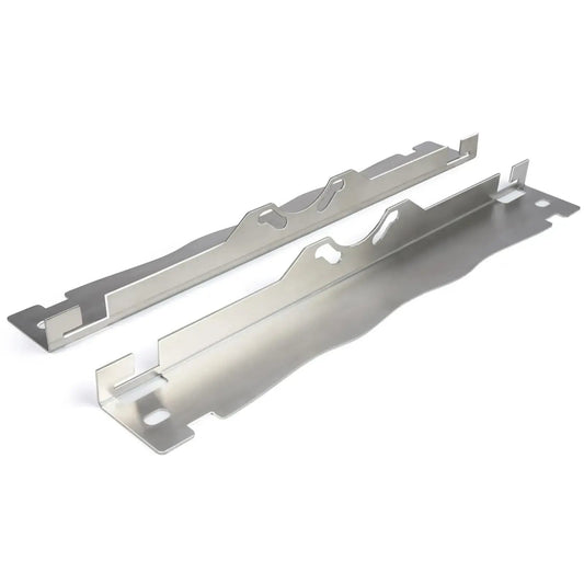 🔧Stainless Steel Wheel Toe Alignment Plate – Heavy Duty Measuring Tool with Grooves & Wall Mount Storage