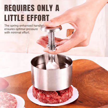 🍔 Stainless Steel Burger Press | How to Easily Make Perfect, Even Burger Patties
