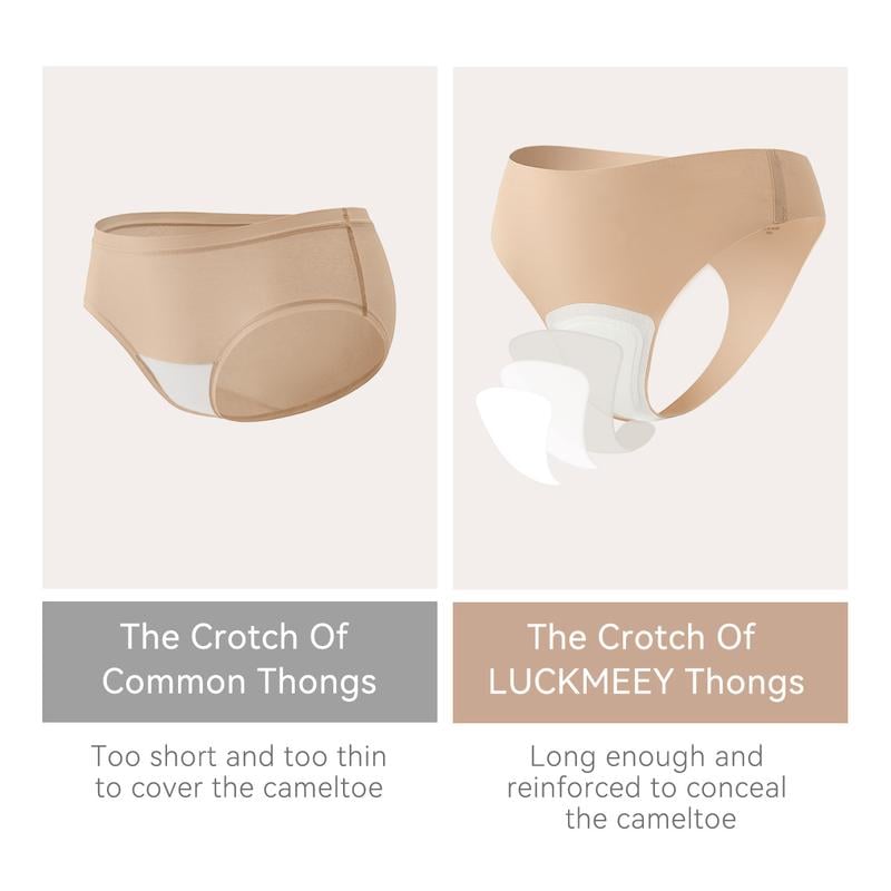 🔥Last Day 49% OFF - Camel Toe Cover Thongs for Women - G-String