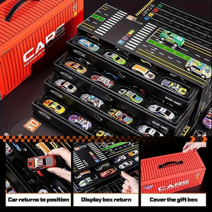🔥Limited Time 50% Off✨48pcs Pull-Back Toy Cars Set