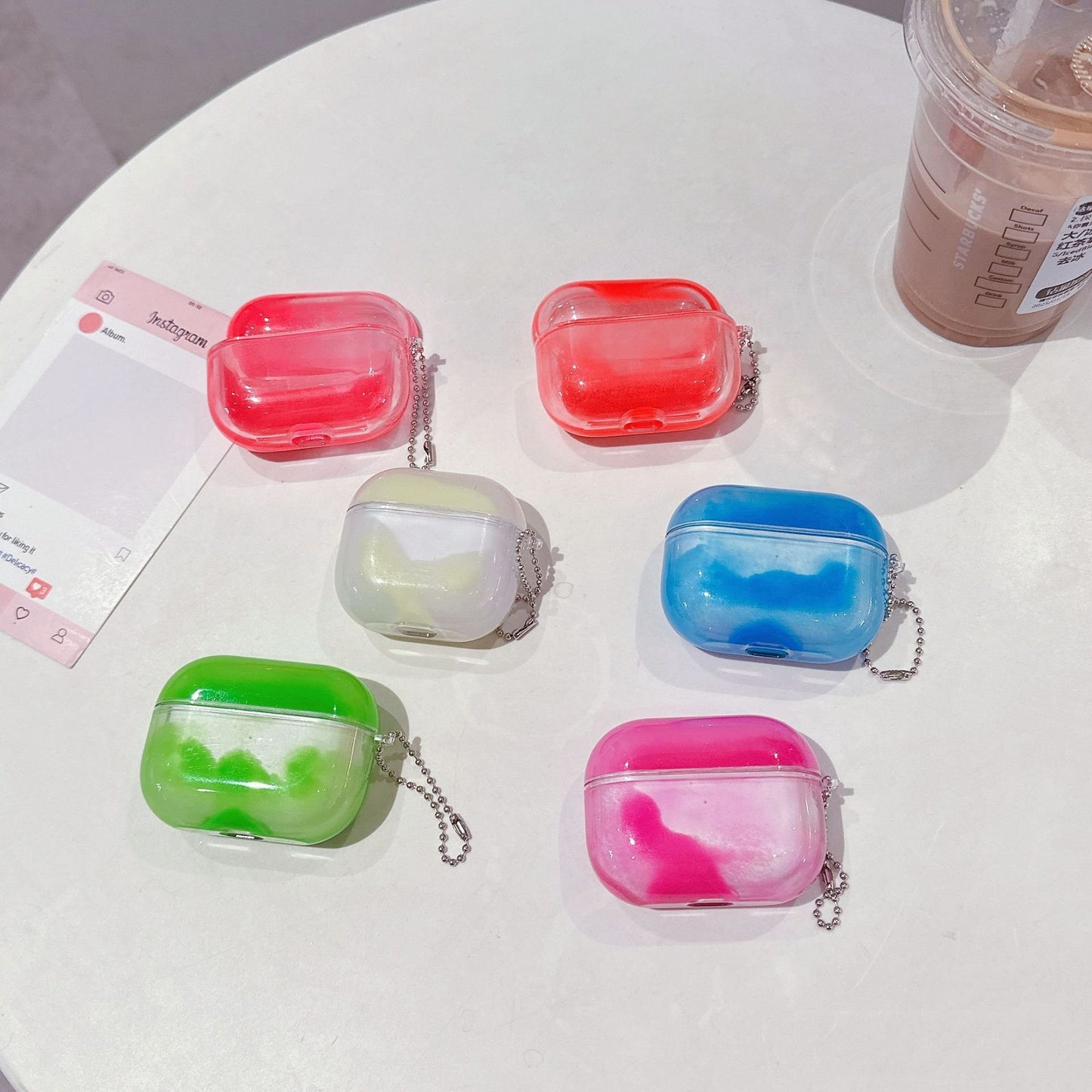 🔥2026 Luminous Quicksand AirPod Case for AirPods 1/2/3/4/Pro 2