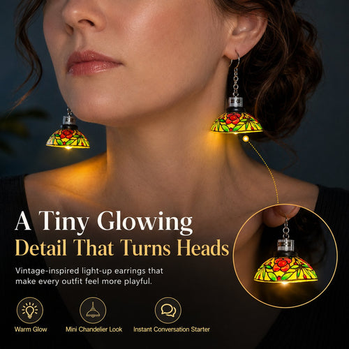 Light-Up Chandelier Earrings | The Perfect Party Accessory For Fun Nights & Special Moments