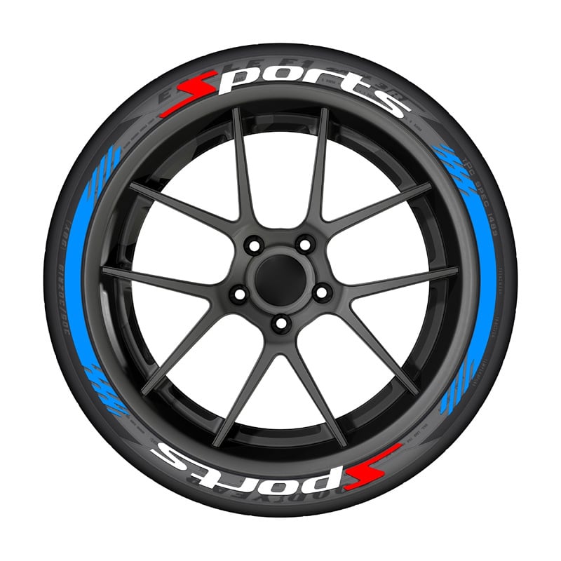 🚗4 Counts/set Car Wheel Hub Decals for 4 Tires