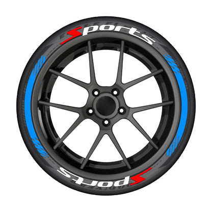 🚗4 Counts/set Car Wheel Hub Decals for 4 Tires