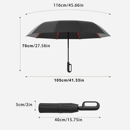 ⏳🔥LIMITED-TIME 50% OFF! ⏰☔Automatic Folding Umbrella – Windproof, Waterproof & Compact