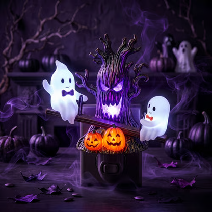 🎃Summer Sale 50% OFF🔥 - 👻 Halloween Ghost Tree LED Night Light