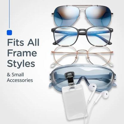 💥Buy 2 get 1 free 🔥Magnetic Eyeglass Holder Stainless Steel Glasses Clip for Shirts & Pockets | Made in the USA with Lifetime Guarantee