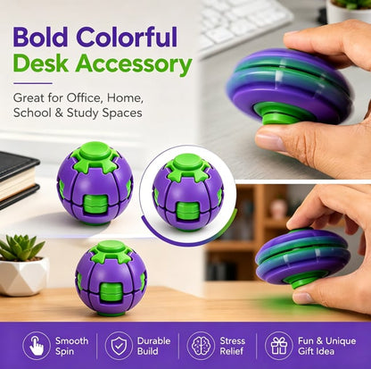 3D Printed Press Balls, Creative Splicing Balls, Desktop Decoration Ornaments, Ideas,Fidgets Spinners for Adults Anxiety Relaxing