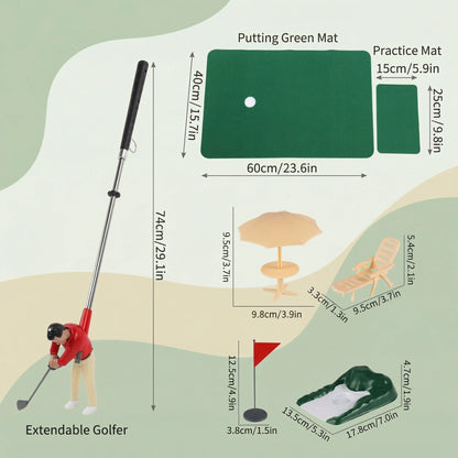⛳️Tiny Golfer Play Kit for Family Fun