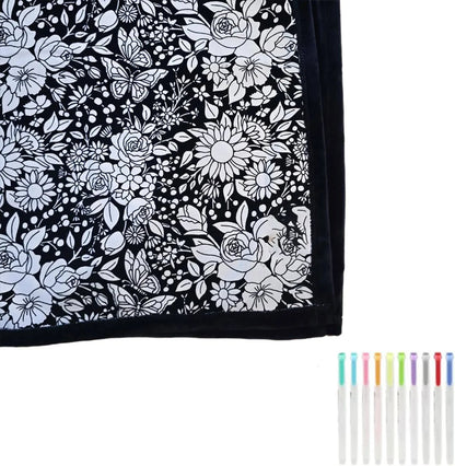 🔥2026 Best Seller🔥The Attention Rebuilder-DIY Coloring Blanket